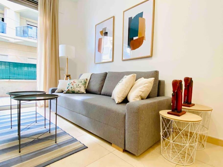 Stylish Apartment With Terrace On The Beachfrom Valencia Eksteriør billede